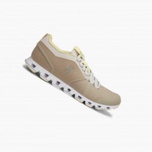 Beige On Cloud Beam Women's Road Running Shoes | NPU764102