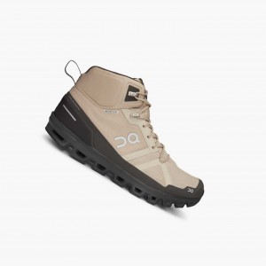 Beige On Cloudrock Waterproof Men's Hiking Boots | IMY845261