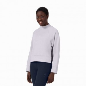 Beige On Crew Neck Women's Sweatshirts | JYW081679