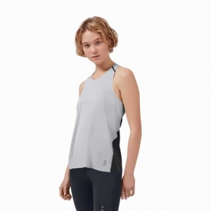 Beige / Black On Women's Tank Top | QYE864509