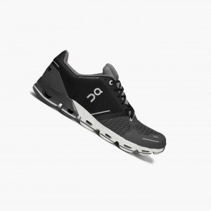 Black On Cloudflyer Men's Road Running Shoes | WRY046187