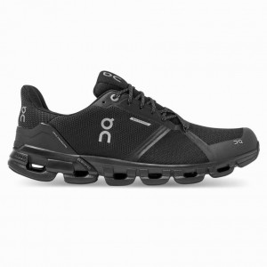 Black On Cloudflyer Waterproof Men's Road Running Shoes | ZPQ673285