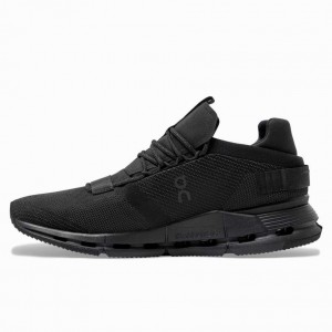 Black On Cloudnova Men's Sneakers | BNF371604