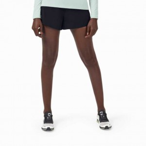 Black On Women's Running Shorts | HJB750162