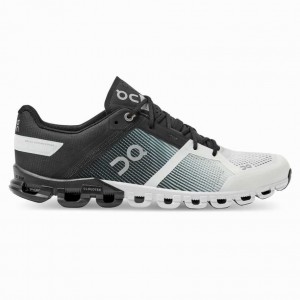 Black / White On Cloudflow Men's Road Running Shoes | BSJ168204