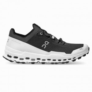 Black / White On Cloudultra Men's Trail Running Shoes | QON683549