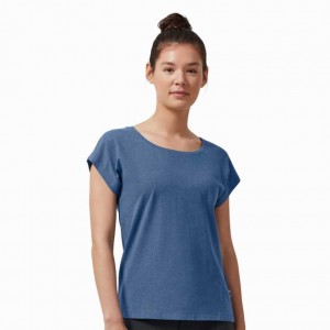 Blue On Women's T-shirts | VRO831054