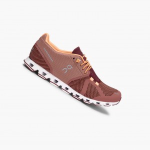 Burgundy On Cloud Women's Road Running Shoes | QJN714068