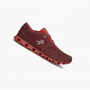 Burgundy On Cloud X Men's Training Shoes | SIF163745