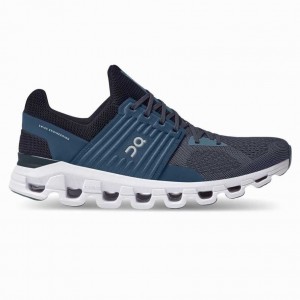 Dark Blue On Cloudswift Men's Road Running Shoes | PHV189536