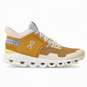 Gold On Cloud Hi Edge Men's Sneakers | ZAP750918