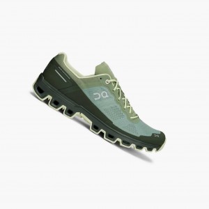 Green On Cloudventure Men's Trail Running Shoes | WFN539104