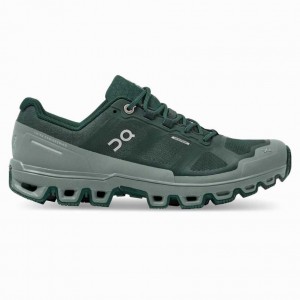 Green On Cloudventure Waterproof Women's Trail Running Shoes | ELS850172