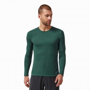 Green On Performance Long Men's T-shirts | EPN369572