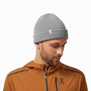 Grey On Merino Beanie | YQT047682