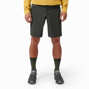 Grey On Waterproof Men's Running Shorts | SQB906524