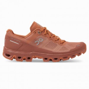 Grey / Orange On Cloudventure Women's Trail Running Shoes | FCT291738