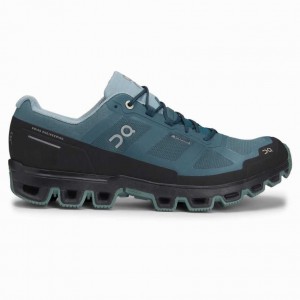 Light Blue On Cloudventure Waterproof Men's Trail Running Shoes | QDH096287