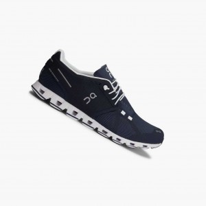 Navy On Cloud Men's Road Running Shoes | MNS702485