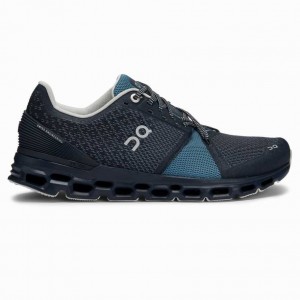 Navy On Cloudstratus Women's Road Running Shoes | OUK650849