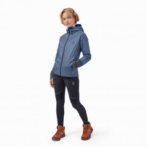 Navy On Insulator Women's Jackets | QUB346782