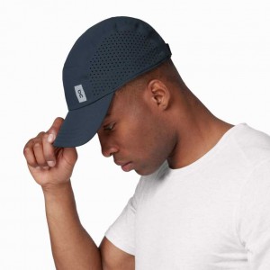 Navy On Lightweight Caps | YQX408532