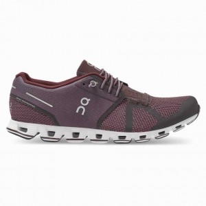 Red / Purple On Cloud Men's Road Running Shoes | NEO713069