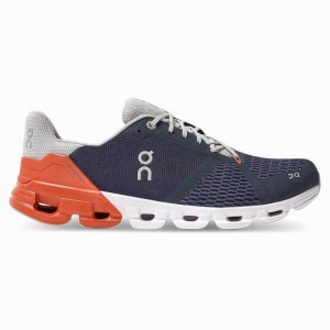 Royal / Grey On Cloudflyer Men's Road Running Shoes | PFA417083