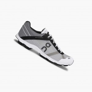 White On Cloudrush Men's Road Running Shoes | CZK473985