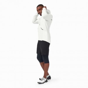 White On Waterproof Anorak Men's Jackets | BCQ495038