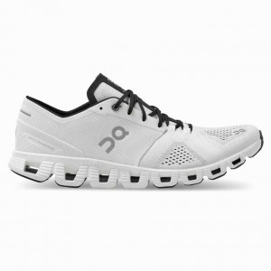 White / Black On Cloud X Men's Training Shoes | STI683925