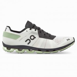 White / Black On Cloudflash Women's Road Running Shoes | UYE375492