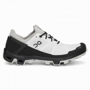 White / Black On Cloudventure Peak Women's Trail Running Shoes | GCB150728