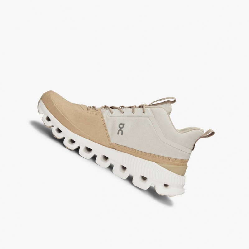 Beige On Cloud Hi Women's Road Running Shoes | MFV491087