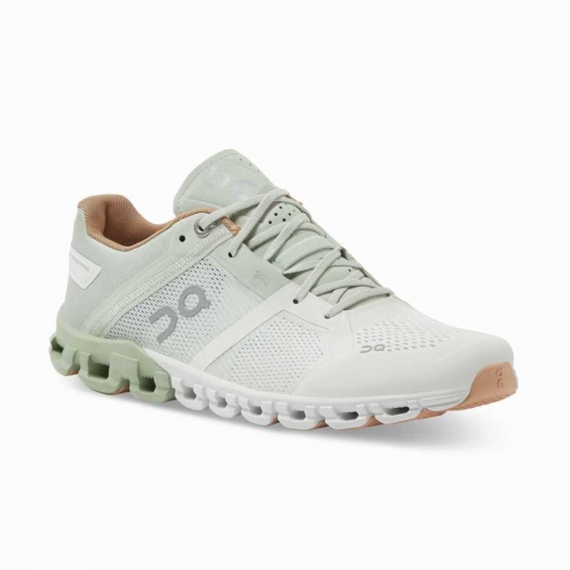 Beige / White On Cloudflow Women's Road Running Shoes | TEK865743