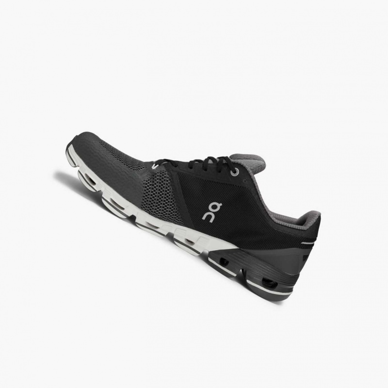 Black On Cloudflyer Men's Road Running Shoes | WRY046187