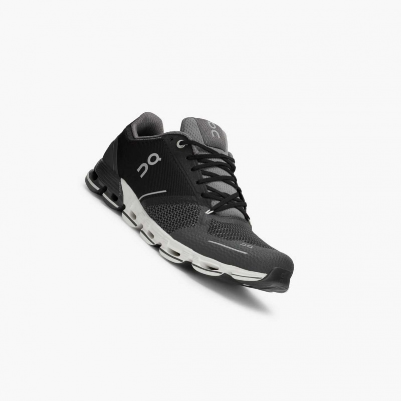 Black On Cloudflyer Men's Road Running Shoes | WRY046187