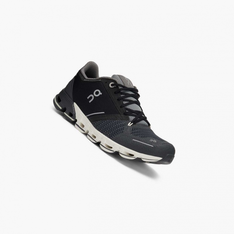 Black On Cloudflyer Women's Road Running Shoes | KIX913208