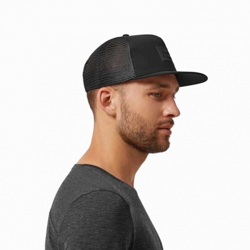 Black On Crew Caps | KIO740819