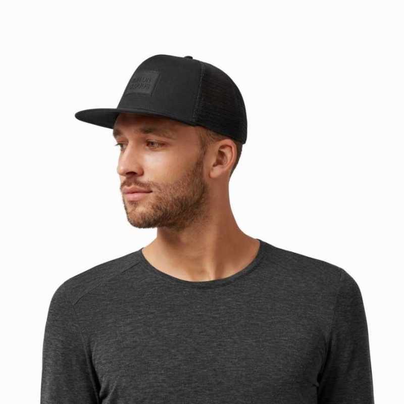 Black On Crew Caps | KIO740819