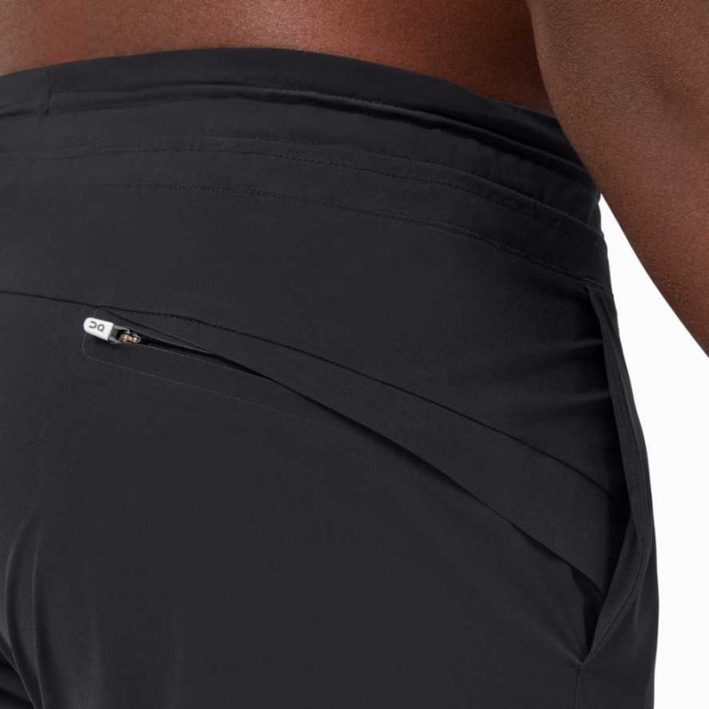 Black On Hybrid Men's Running Shorts | ZHX287316