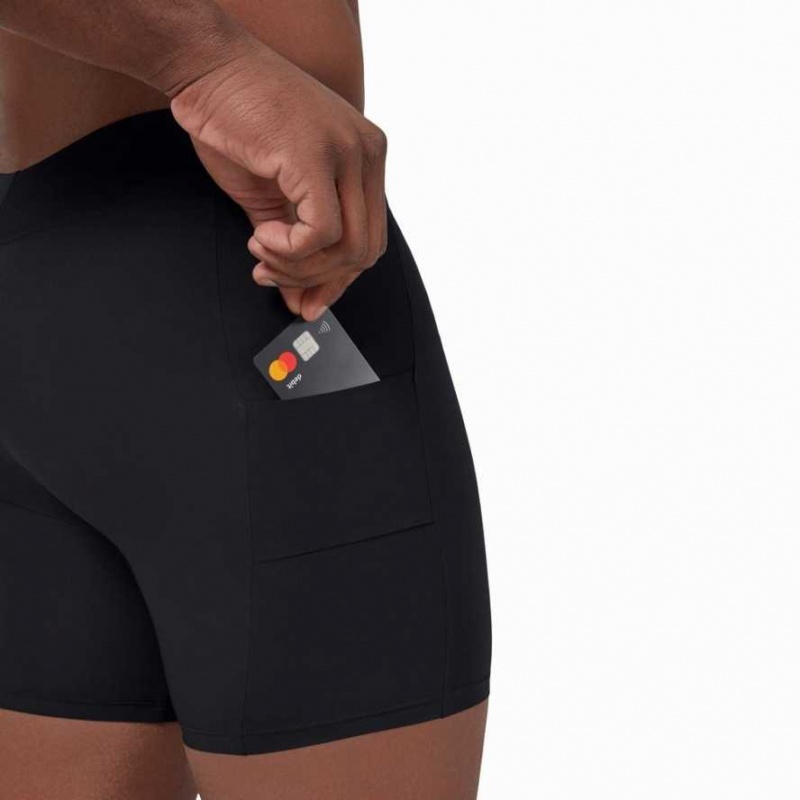 Black On Hybrid Men's Running Shorts | ZHX287316