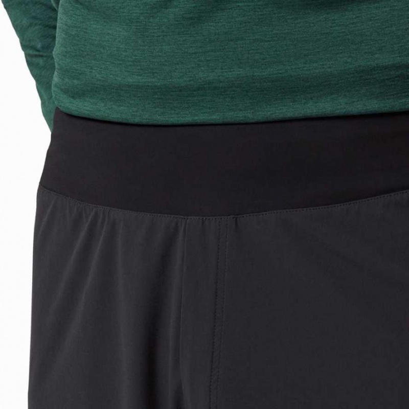 Black On Lightweight Men's Running Shorts | MBJ928751