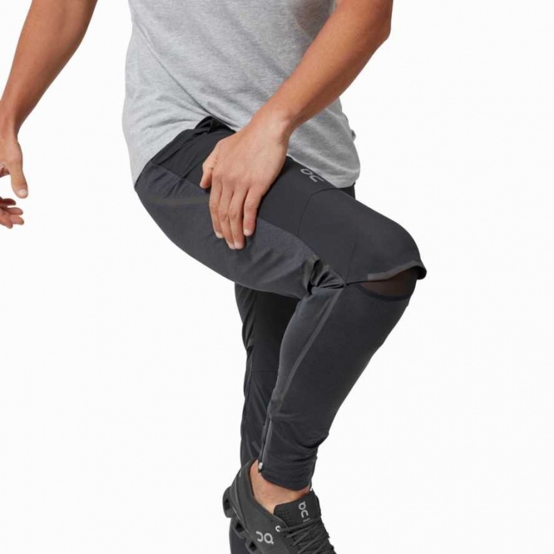 Black On Men's Running Pants | HEK364582