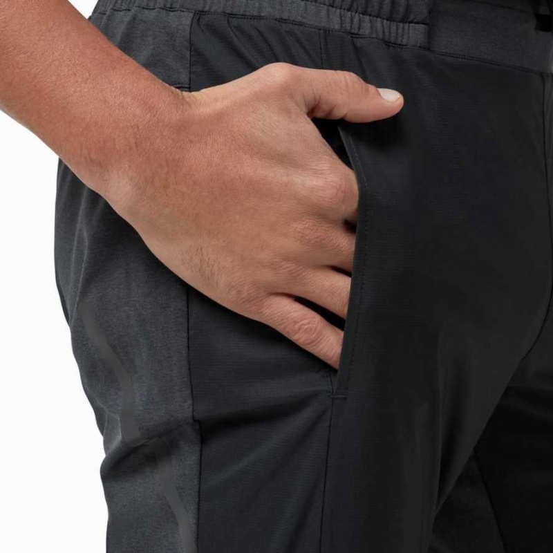 Black On Men's Running Pants | HEK364582