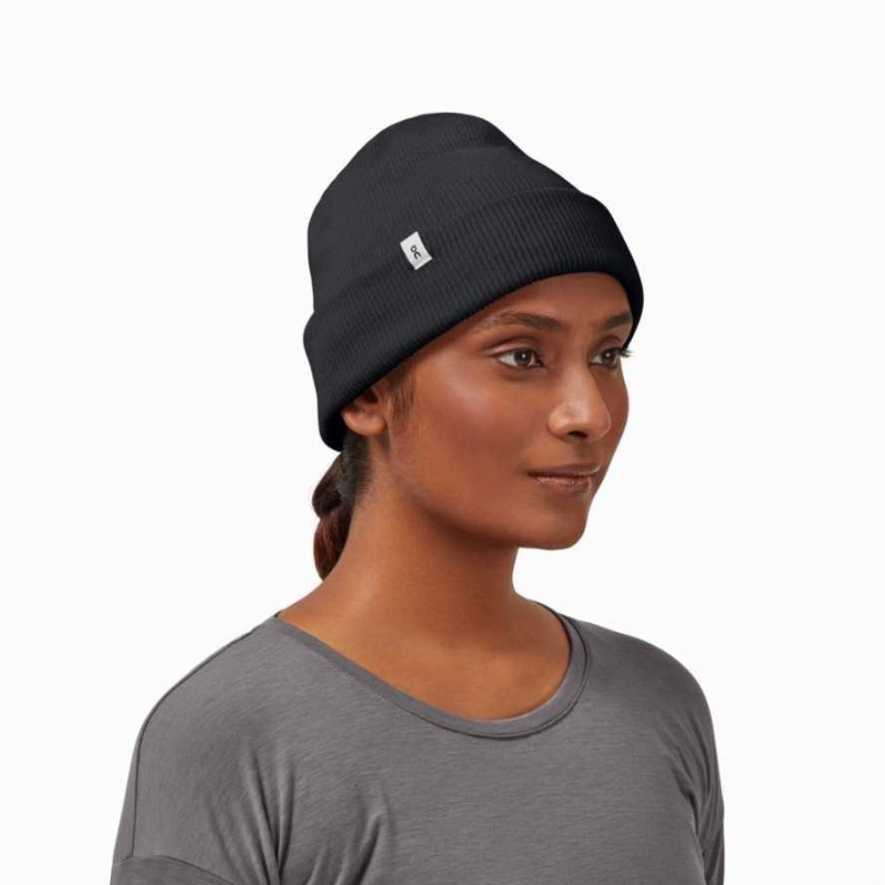 Black On Merino Beanie | ATN742608