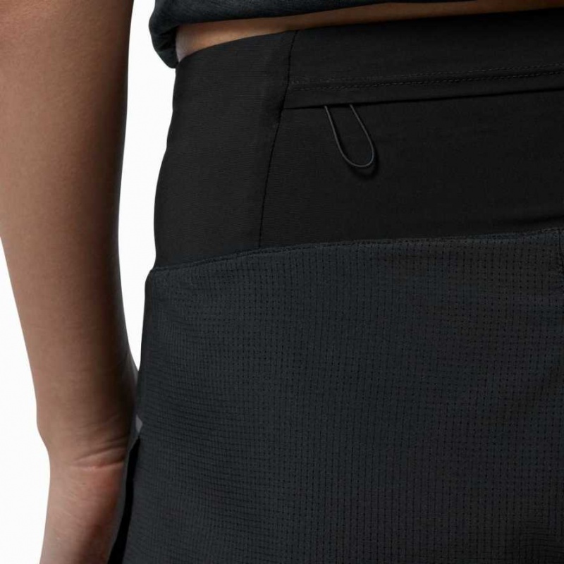 Black On Race Women's Running Race Shorts | LIW364902