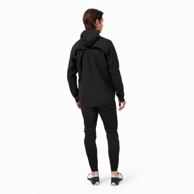 Black On Waterproof Anorak Men's Jackets | WSJ394815