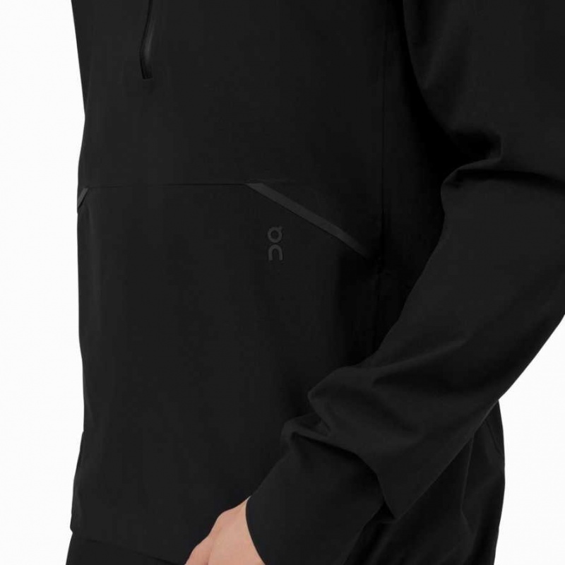 Black On Waterproof Anorak Men's Jackets | WSJ394815