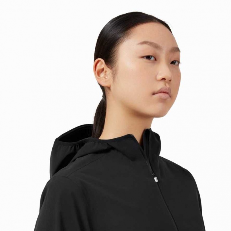 Black On Waterproof Anorak Women's Jackets | ADV495081